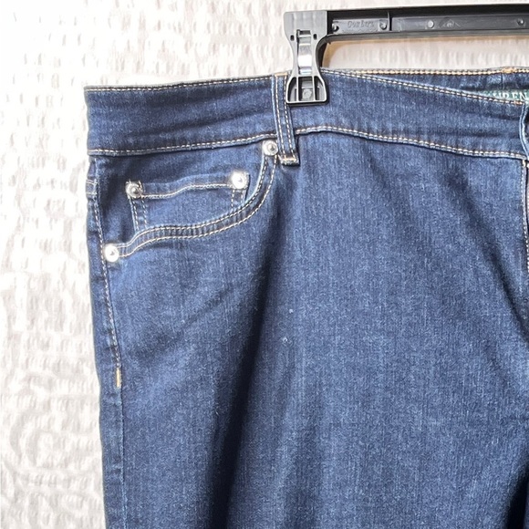 Lauren Ralph Lauren Women's  Modern Straight Curvy Jeans Size 22W RN 41381 - Picture 4 of 6